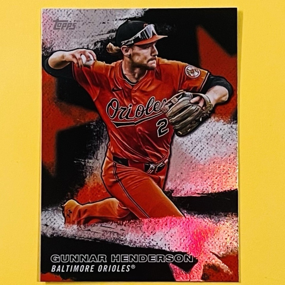2026 Topps Series 1 Gunnar Henderson Stars of MLB SMLB-11 Orioles Insert